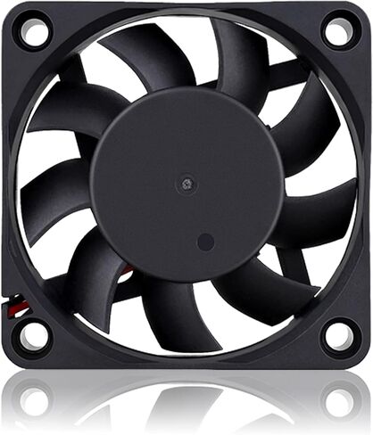 GDSTIME محمل كروي مزدوج 60 مم × 60 مم × 15 مم 12 فولت مروحة تبريد عالية السرعة بدون فرشاة in Kuwait