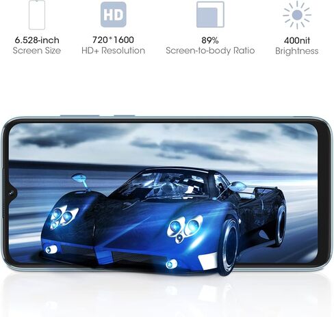 Blackview A55 Android 11 Smartphone - Unlocked Dual SIM Cell Phone with 6.5" HD+ Display, 4780mAh Battery, 8MP Camera in Saudi Arabia