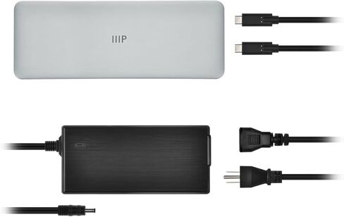 محطة إرساء Monoprice 15 في 1 ثلاثية العرض MST USB-C، مع أوضاع عرض متعددة، HDMI، SD/TF، ​​RJ45، صوت 3.5 مم، PD، متوافقة مع Mac OS MacBook وWindows Laptop، HP، Lenovo in Saudi Arabia