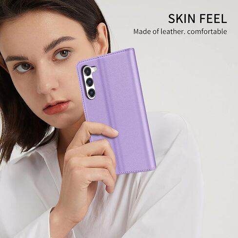 Compatible with Samsung Galaxy S23 Wallet Case with RFID Blocking Card Slots Stand Magnetic Closure Flip PU Leather Phone Cover for Samsung Galaxy S23 Case Wallet(6.1 inch-Baby Blue) in Kuwait