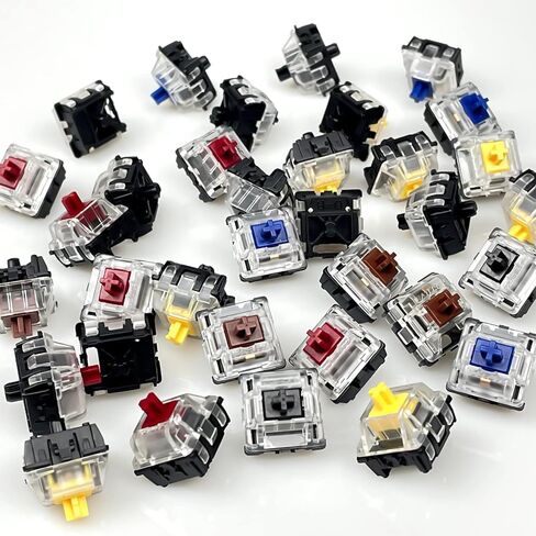 108PCS Gateron Brown Ks-15 RGB Optical Switches for All Optical Switches Mechanical Keyboard SK61 SK64 (Optical Brown) in Saudi Arabia