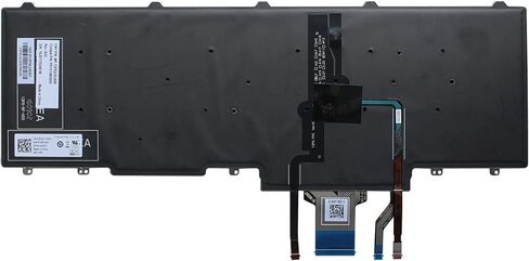 لوحة مفاتيح أمريكية لجهاز Dell Latitude E5550 E5570 5580 5590 5591 / Dell Precision 3510 3520 7510 7520 7710 7720 كمبيوتر محمول مع مؤشر بدون إطار (بدون إضاءة خلفية) in Kuwait