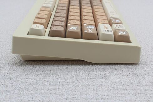 MAO Profile Keycaps، أغطية مفاتيح لطيفة على شكل قطة أغطية مفاتيح مخصصة 134 مفتاحًا، أغطية مفاتيح PBT Dye-sub للوحة المفاتيح الميكانيكية مجموعة أغطية مفاتيح كاملة الحجم (وردي كيتي) in Saudi Arabia
