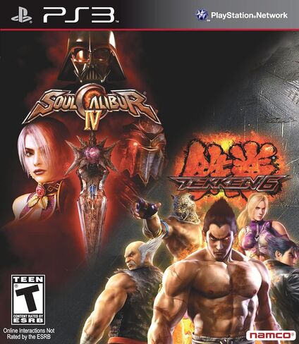 حزمة Tekken 6/Soul Calibur 4 - بلاي ستيشن 3 (متجددة) in Saudi Arabia