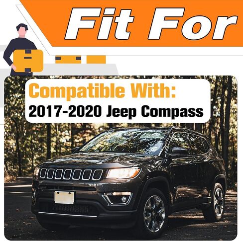 شاشة لمس مقاس 7 بوصات مع شاشة LCD، مجموعة راديو الملاحة متوافقة مع Jeep Compass 2017 2018 2019 2020. استبدال # TDO-WXGA0700K00033-V2 TDO-WXGA0700K00057-V1. in Saudi Arabia
