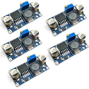 5pcs LM2596S-ADJ Power Module DC-DC Buck Regulator 3A Adjustable 5V/12V/24V