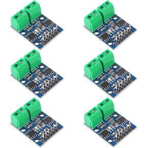 6pcs L9110S DC Motor Drive Module Stepper Motor Drive Controller Board 2.5-12V H-Bridge Can Drive Dual DC Motor at The Same time or 4 Wire 2 Phase Stepper Motor