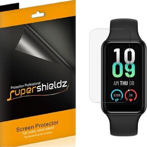 Supershieldz (3 عبوات) مصممة لواقي الشاشة Amazfit Band 7، درع شفاف عالي الدقة (TPU)