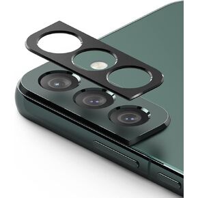 Ringke Camera Styling Compatible with Samsung Galaxy S22 / S22 Plus 5G Camera Lens Protector, Aluminium Frame Tough Protective Adhesive Cover Sticker - Black