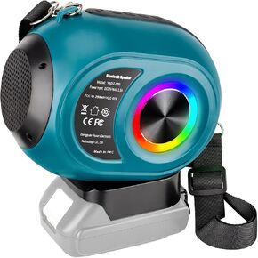 Bluetooth Speaker for Makita 18v LXT Battery,Wireless Speaker with HD Sound, TWS Pairing, Bluetooth 5.3, for Jobsites/Home/Party/Outdoor/Beach/Gift(Battery not Included)