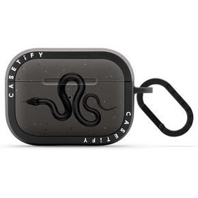CASETiFY Bounce Airpods Pro (1st/2nd Gen) Case with Ring - Lil Ghosts - Matte Deep Purple