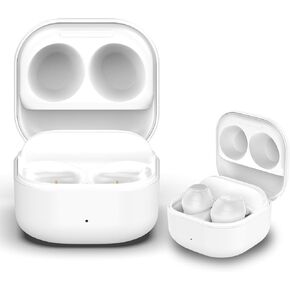 Compatible with Samsung Galaxy Buds FE(White), Rinetics Wired Charging Case Replacement Charger Case for Samsung Galaxy Buds FE (Earbuds not Included)