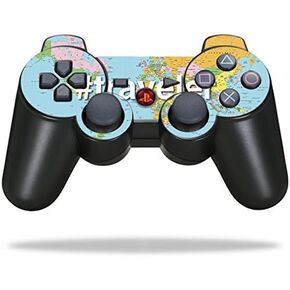 MightySkins Skin Compatible with Sony Playstation 3 PS3 Controller – Traveler | Protective, Durable, and Unique Vinyl Decal wrap Cover | Easy to Apply, Remove, and Change Styles | Made in The USA