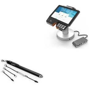 BoxWave Stylus Pen Compatible with PAX Aries AR8 - EverTouch Capacitive Stylus, Fiber Tip Capacitive Stylus Pen for PAX Aries AR8 - Jet Black