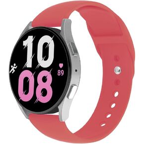 TPU Watch Band for Women, Soft Strap Wristband for Galaxy Watch 7/6/5/4 40mm 44mm, Galaxy Watch FE, Galaxy Watch 4/6 Classic, Galaxy Watch 5 Pro