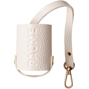 PAUME The Voyager Pouch, Vegan Leather Travel Bottle Holder, Clips To Backpack, Diaper Bags Or Strollers