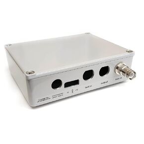 CR-150-BOX-R6-HV housing for The CR-150-R6 eval Board (with SHV connectors)