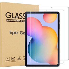 [2-Pack] Screen Protector for Samsung Galaxy Tab S6 Lite 10.4" SM-P620/P625/P613/P619/P610/P615 Released in 2024/2022/2020 - Tempered Glass Film/High Definition / 9H Hardness