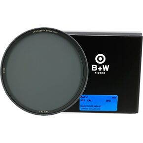 B+W 40.5mm Basic Circular Polarizer MRC Glass Filter