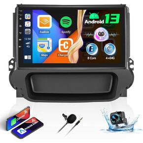 8-Core 4+64G Android Car Stereo for Chevrolet Chevy Malibu 2009-2014 with Carplay Android Auto 59 Theme 9 inch Touchscreen Bluetooth 5.0 FM/RDS Network Radio DSP 32EQ AI Voice GPS in Saudi Arabia