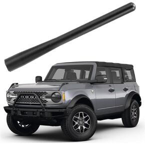 4.5 Inch Short Antenna for Ford Bronco 2021-2024 Stubby Antenna Replacement Bronco 2021 2022 2023 2024 Ford Bronco Accessories