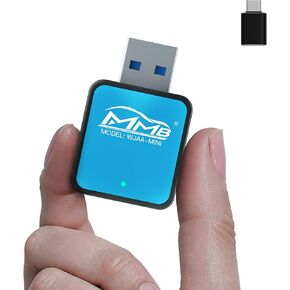 محول MMB اللاسلكي Carplay لأجهزة iPhone، Mini Carplay Dongle التوصيل والتشغيل للتحويل السريع من Apple Carplay السلكي إلى Apple Carplay اللاسلكي لطراز السيارة 2017+