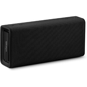 Urbanista Bluetooth 5.3 Speaker, Portable Wireless Speaker with Second System Pairing for Stereo Playback, 60H Playtime, IPX5 Water Resistant, USB C Charging, Brisbane Plus, Midnight Black