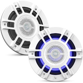 Infinity KAPPA8130MAM - Kappa Marine KAPPA8130M White 8" Premium 3-Way RGB LED Convertible Speakers