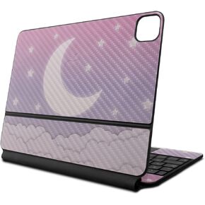 Skin Compatible with Apple Magic Keyboard for iPad Air 11-inch (M2) 2024 - Twilight Lotus - Premium 3M Vinyl Protective Wrap Decal Cover - Easy to Apply | Crafted in The USA by MightySkins