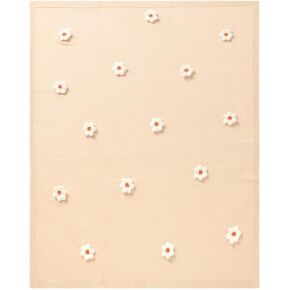 Baby Swaddle Blanket for Boys Girls Knitted Soft Cozy Newborn Infant Receiving Blankets for Crib Stroller White 30x40 Inches