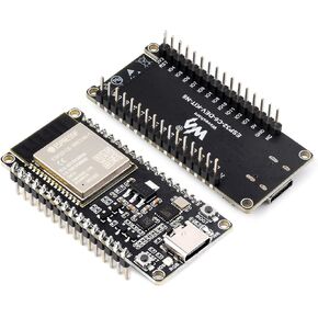 ESP32-C6 RISC-V Microcontroller WiFi 6 Development Board, Adopt ESP32-C6-WROOM-1-N8 Module, 160MHz Single-core Processor, Support USB and UART Development (with Pinheader)