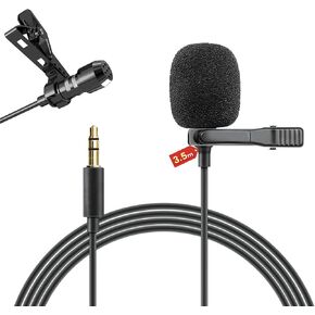 3.5mm Car Microphone Assembly Mic for Car Vehicle Stereo Radio Head Unit Bluetooth GPS