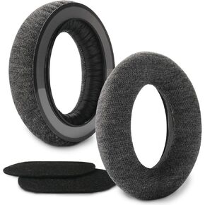 HD600 Ear Pads Compatible with Sennheiser HD650,HD600,HD660S,HD545,HD525,HD535, Replacement Earpads Ear Cushions for X HD6XX,HD58X,HD580,HD565 Jubilee Headphones, Upgraded Velour Fabric