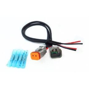 DT موصل كابل ضفيرة 8 دبوس ذكر وأنثى 14awg 1ft/30 سنتيمتر (8 دبوس)