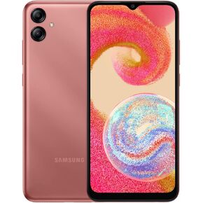 SAMSUNG Galaxy A04e (SM-A042M/DS) Dual SIM 32GB, 6.5" GSM Unlocked, International Version (32GB SD Card Bundle) - Copper (Renewed)