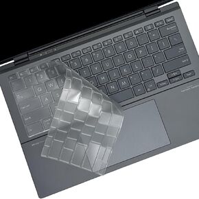 Keyboard Cover for 2024 2023 ASUS Zenbook 14X OLED UX3404 UX3405 14.5" Laptop & ASUS ZenBook Flip 14 UP3404 & ASUS ZenBook Pro 14 OLED UX6404 Laptop Accessories Protective Keyboard Cover Skin-TPU