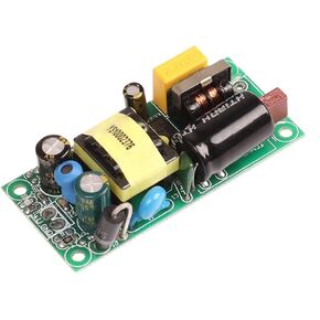 NOYITO AC إلى DC وحدة إمداد الطاقة الدقيقة AC 120V 240V (100V-264V) إلى 5V 3A 15 واط مع ضوء المؤشر وحدة الطاقة المنعزلة المعزولة - نسخة مطورة (5V 3A)
