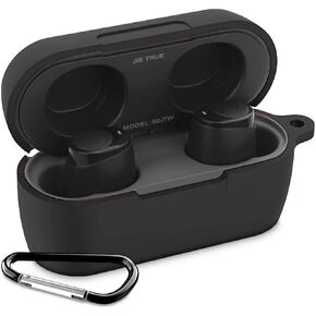 JIB Glow Case Cover Replacement for Skullcandy Jib True Wireless Earbuds, Green Silicone Protective Sleeve Protector Glow in Dark - LEFXMOPHY