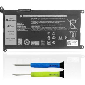 JPFMR 42Wh Laptop Battery Replacement for Dell Chromebook 3100 Series 16DPH 65N6H 7T0D3 07GDY 7MT0R DN33X RDNP5 11.4V 42Wh 3500mAh