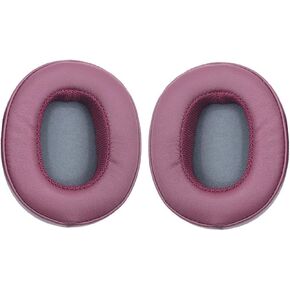 Replacement Ear Pads for Skullcandy Crusher Wireless Crusher Evo Crusher ANC Hesh 3 Headphones, Ear Cushions Repair Parts (Deep Red)