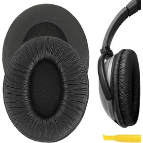 Geekria QuickFit Replacement Ear Pads for Bose QuietComfort QC1 Headphones Ear Cushions, Headset Earpads, Ear Cups Cover Repair Parts (Black)