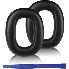 Px7 S2 Replacement Earpads,Protein Leather Ear Cushion for Bowers & Wilkins Px8/Px7 S2 Headphones,Memory Foam Headphone Earpads, Wear Comfortable Self-Clip Headphone Pads(Black)