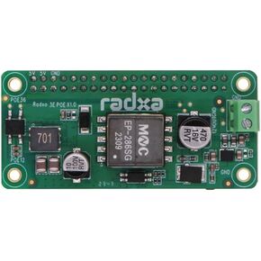 ZERO 3E PoE HAT, Designed for Radxa ZERO 3E,Easy to Install and Remove,Single Board Computer