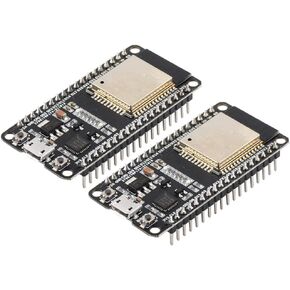 لوحة تطوير DEVIT V1 ESP32-WROOM-32 ESP32 ESP-32S WiFi+BT BLE وحدة تطوير ثنائية النواة CP2102 forArduino DOIT (عبوة من قطعتين)