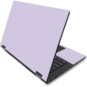 MightySkins Skin for Lenovo Flex 14" (2019 No Fingerprint Scanner) - Solid Lilac | Protective, Durable, and Unique Vinyl Decal wrap Cover | Easy to Apply, Remove, and Change Styles | Made in The USA
