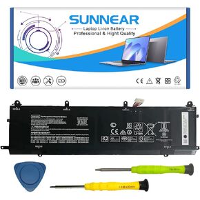 BN06XL Laptop Battery Replacement for HP Spectre X360 15-EB0005UR 15-EB0025TX 15-EB0035TX 15-EB0053TX 15-EB0083NR Series Notebook BN06072XL L68235-1C1 HSTNN-IB9A 68299-0055 11.55V 72.9Wh