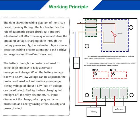 لوحة تحكم شحن البطارية LM YN تيار مستمر 12 فولت لوحة تحكم ذكية للطاقة شاحن الطاقة مشحونة تلقائيًا in Kuwait