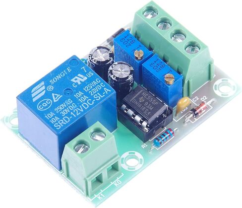 لوحة تحكم شحن البطارية LM YN تيار مستمر 12 فولت لوحة تحكم ذكية للطاقة شاحن الطاقة مشحونة تلقائيًا in Kuwait