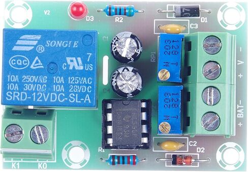 لوحة تحكم شحن البطارية LM YN تيار مستمر 12 فولت لوحة تحكم ذكية للطاقة شاحن الطاقة مشحونة تلقائيًا in Kuwait