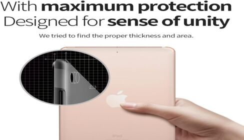 skoko [2 Pack Transparent Matte Back Protector Compatible with iPad Pro 11-inch M4 7th Gen Released in 2024, Easy Installation, Matte Clear Skin/Case-Friendly in Saudi Arabia